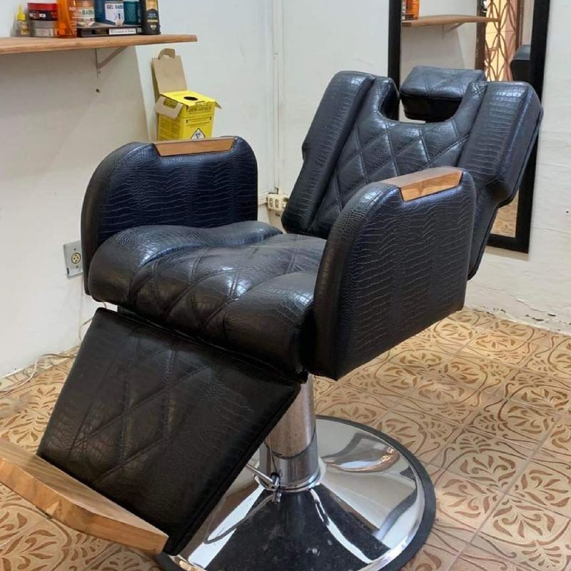 Cadeira Barbeiro Reclinavel Na