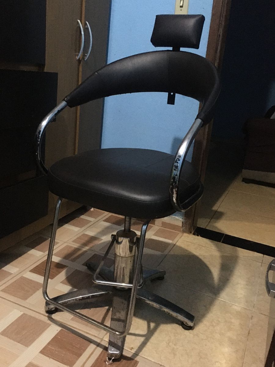 Cadeira barbeiro usado