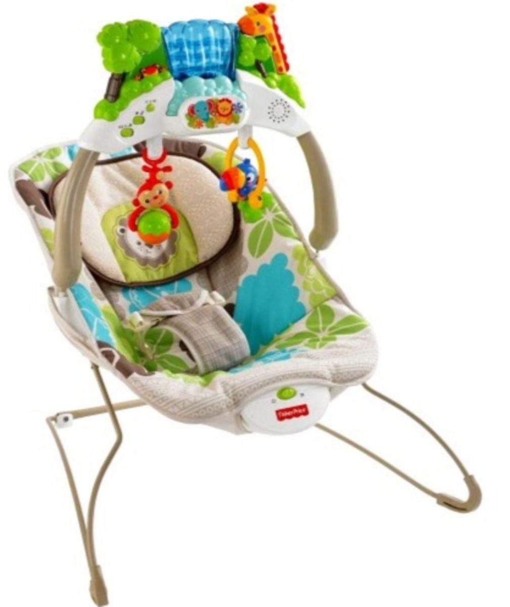 Cadeira de Descanso/ Balanço Que Vibra e Toca da Fisher Price Modelo ...