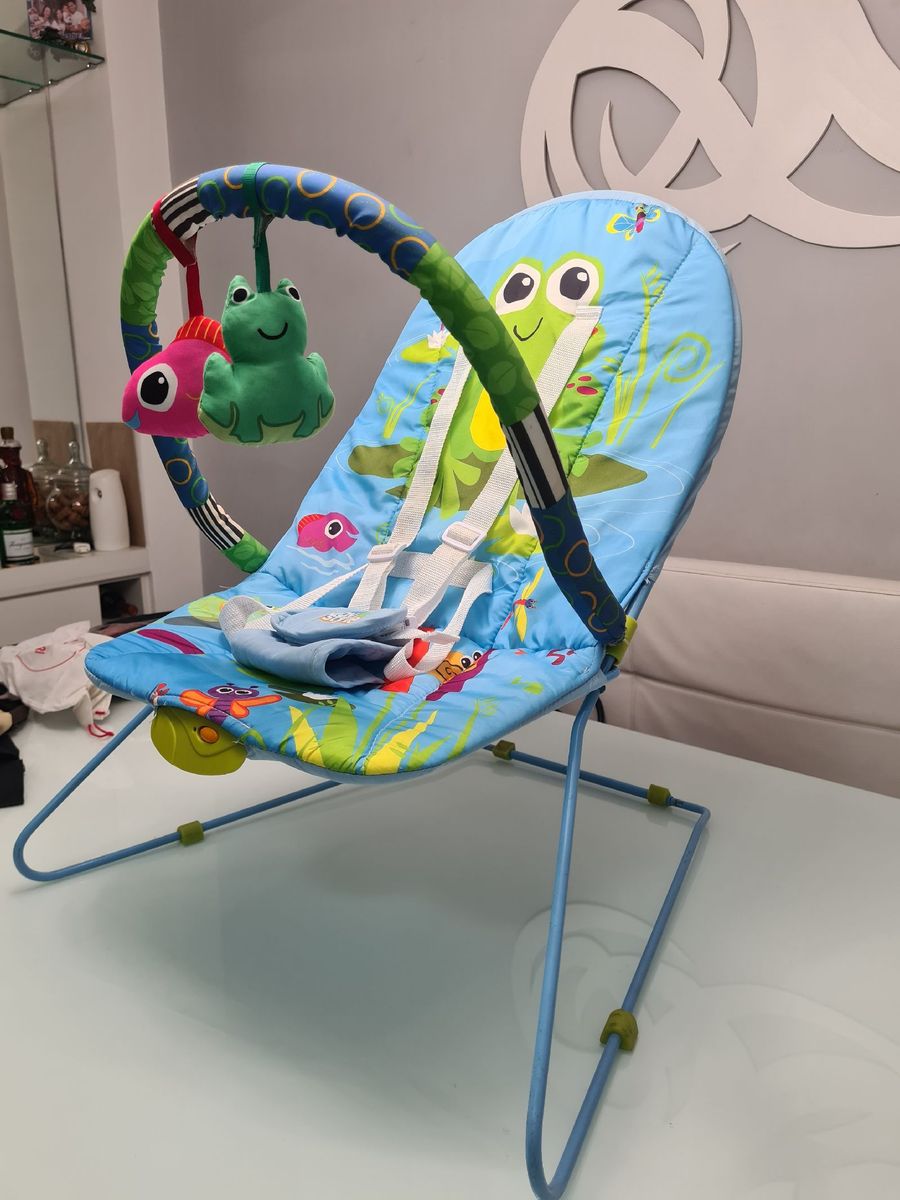 Cadeira de Descanso Vibra e Toca | Cadeira Baby Style Usado 76074116 ...