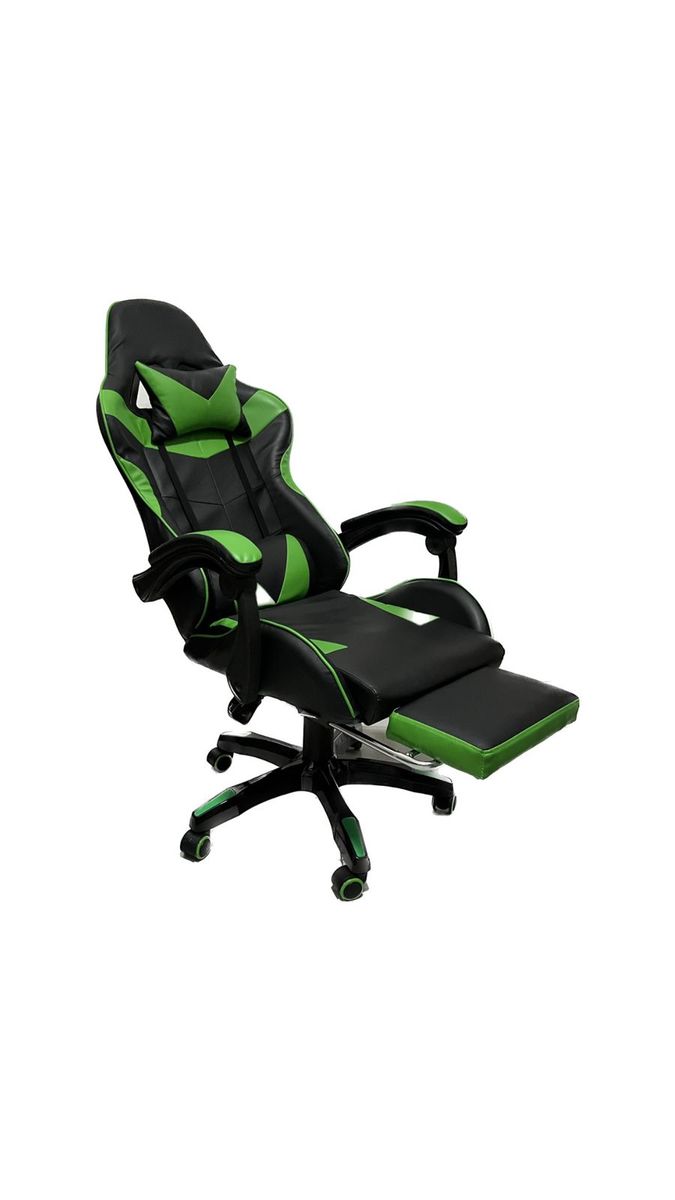 Cadeira Gamer Prizi Jx Preta E Verde Item Info Eletro Prizi Usado Enjoei