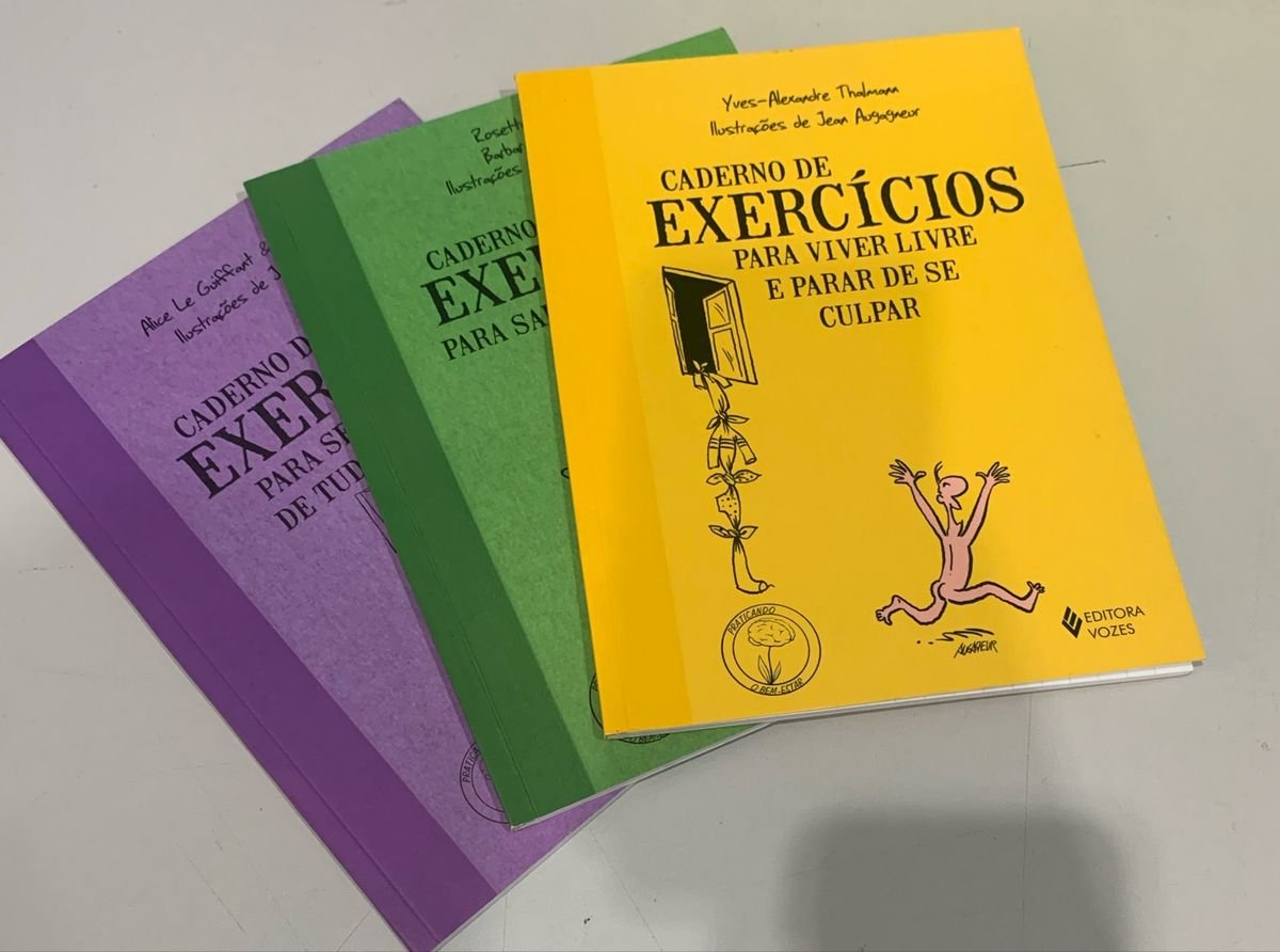 Caderno De Exercícios Praticando O Bem Estar Livro Editora Vozes Nunca Usado 77731196 Enjoei 0297