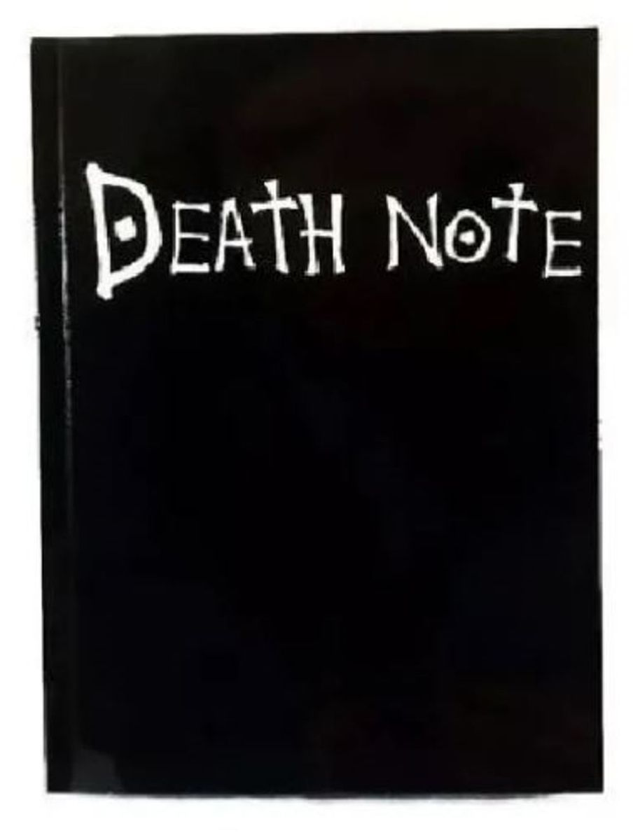 Caderno Death Note Kira Ryuk Anime Livro Black Carteira
