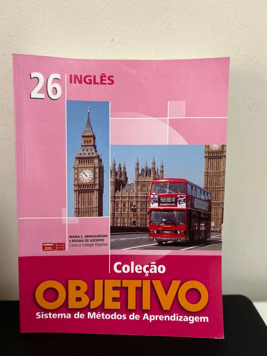 Caderno Didático de Inglês | Livro Objetivo Usado 131284504 | enjoei