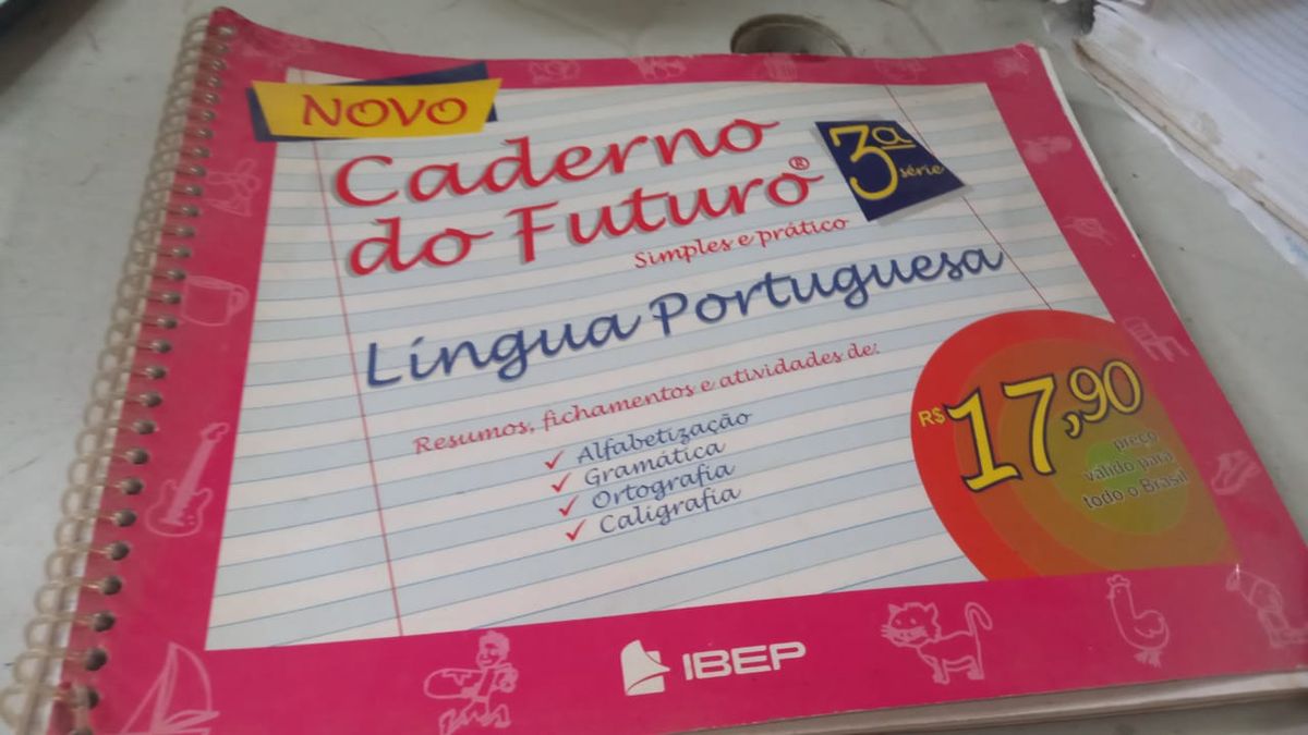 Caderno Do Futuro 3 Ano Lingua Portuguesa | Livro Usado 56055393 | Enjoei