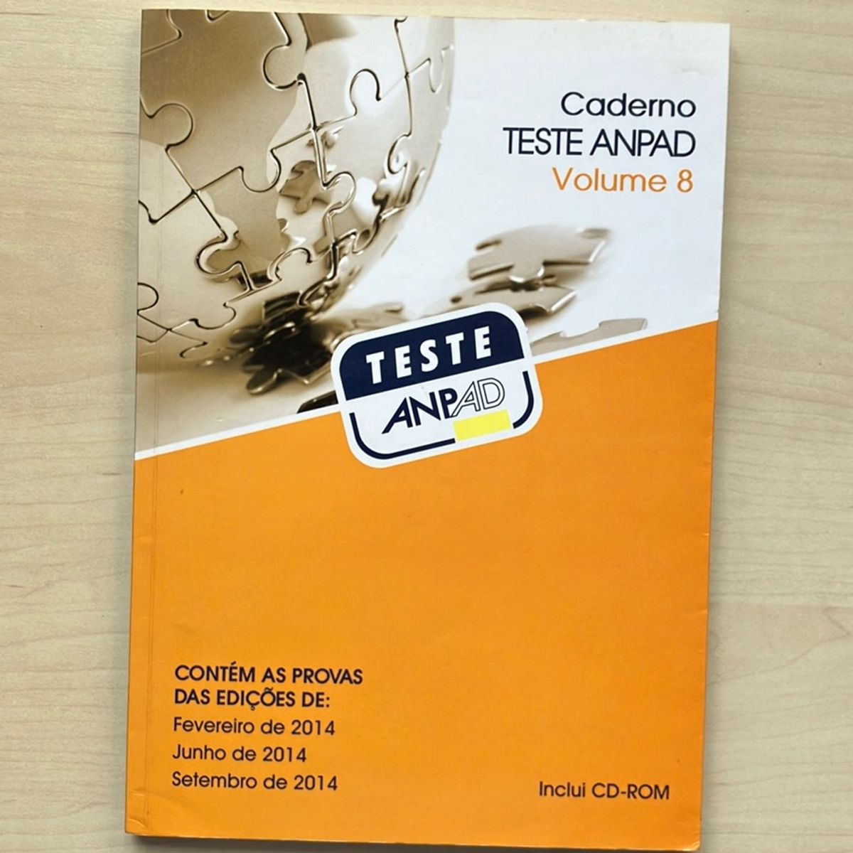 Caderno Teste Anpad Volume 8 | Livro Anpad Usado 77866164 | enjoei