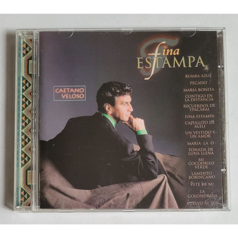 Caetano Veloso - Fina Estampa - Cd | Cd Usado 107976142 | enjoei