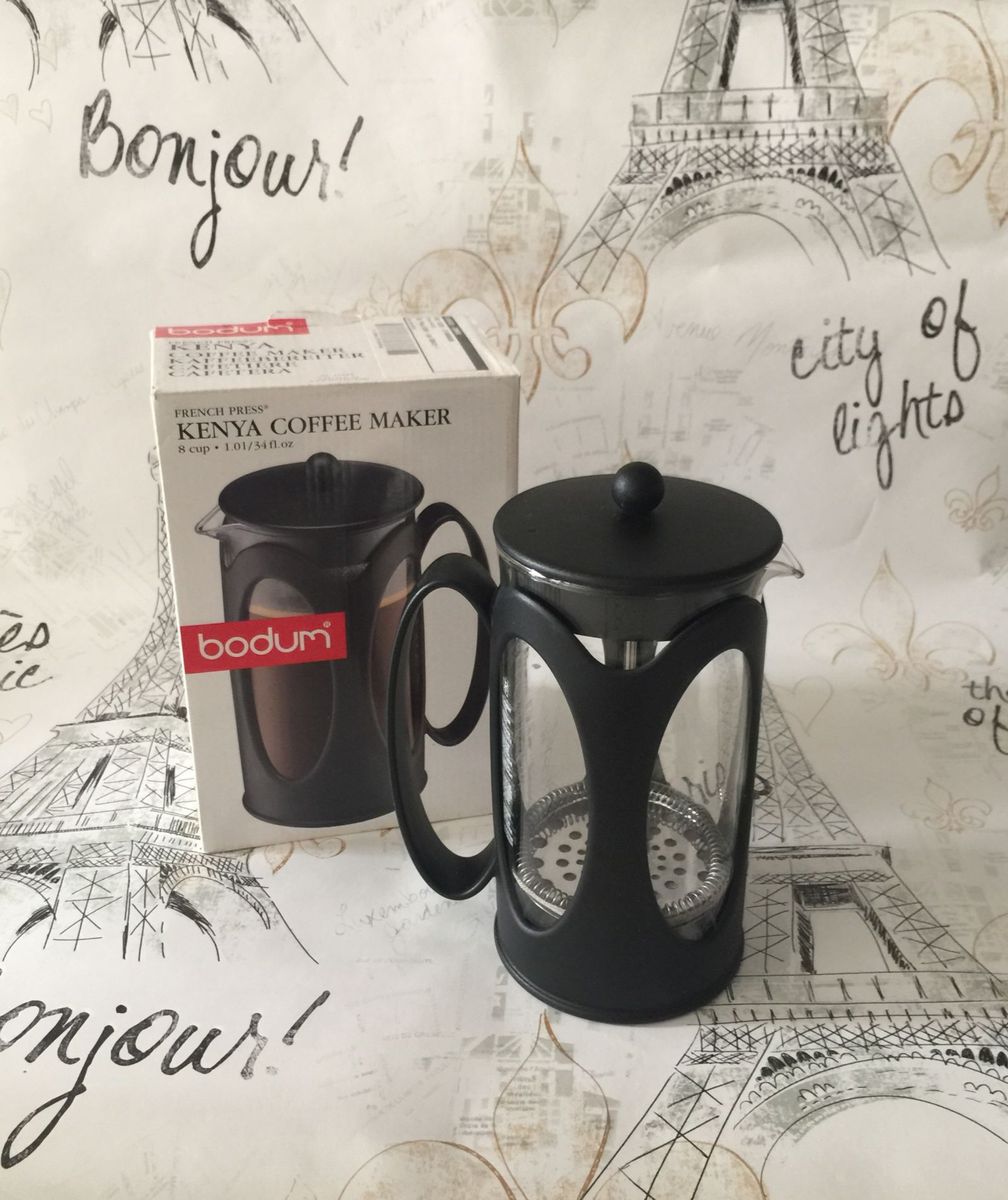 Cafeteira Prensa Francesa Kaffe 1 Litro - Ideal Para Viagem E Café Perfeito