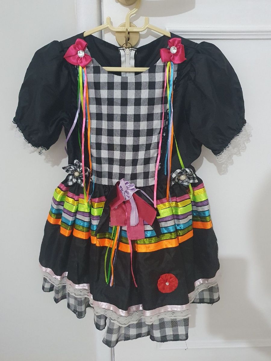 Caipira Luxo Tam 6/8 Anos | Roupa Infantil para Menina Usado 80887027 ...