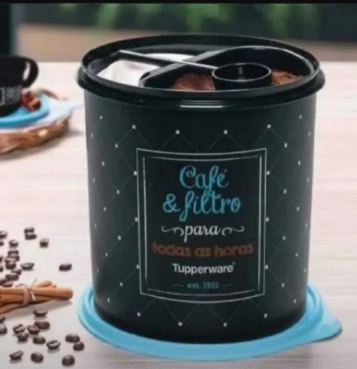 Caixa Café com Porta Filtro Bistrô Móvel de Cozinha