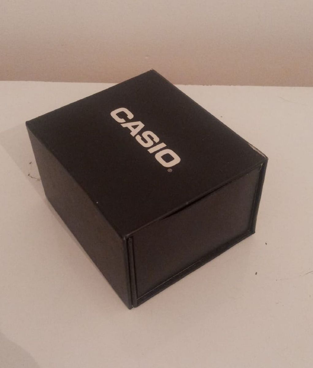 Caixa de Relógio Cássio - Original | Relógio Masculino Casio Usado ...