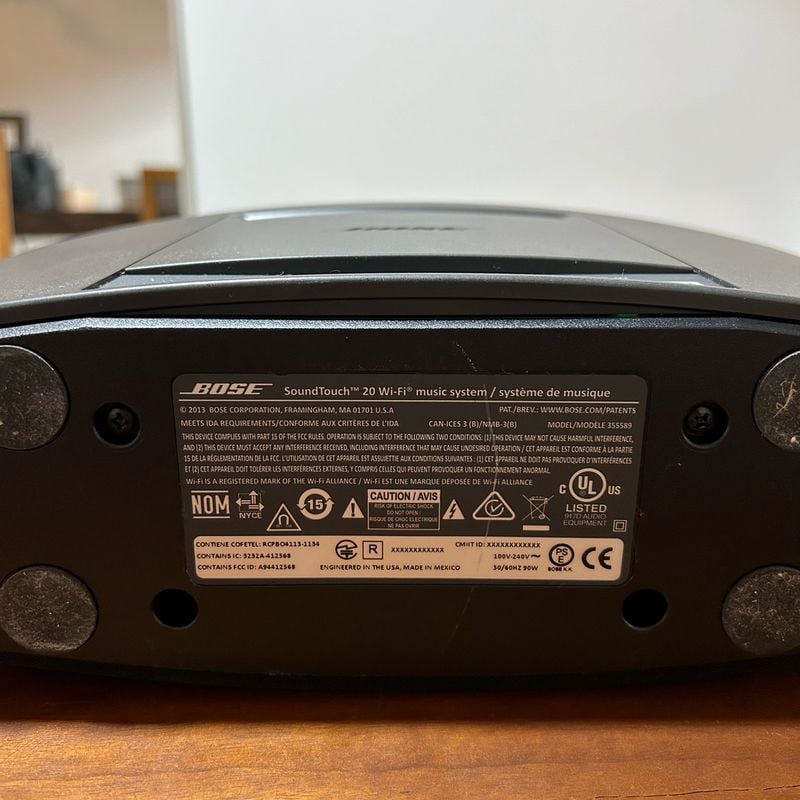 Caixa de Som Bose Soundtouch 20 Series Ii Wi-Fi Music System