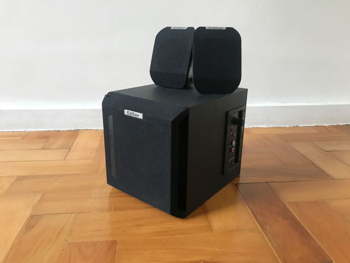 Unboxing E Mini Review SubWoofer Edifier X100B Black atelieryuwa.ciao.jp