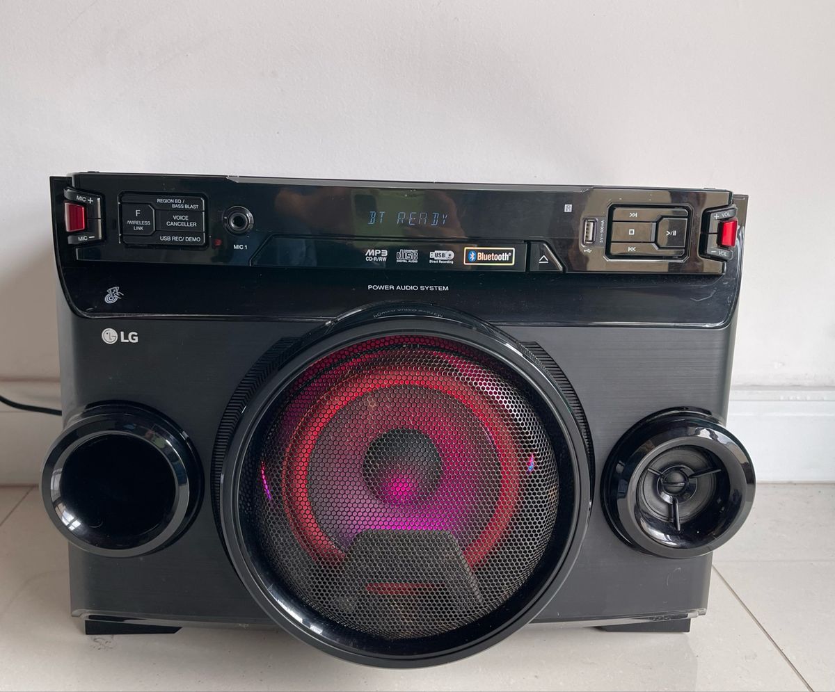 Caixa de Som Mini System Lg Item de Música Lg Usado 74055340 enjoei