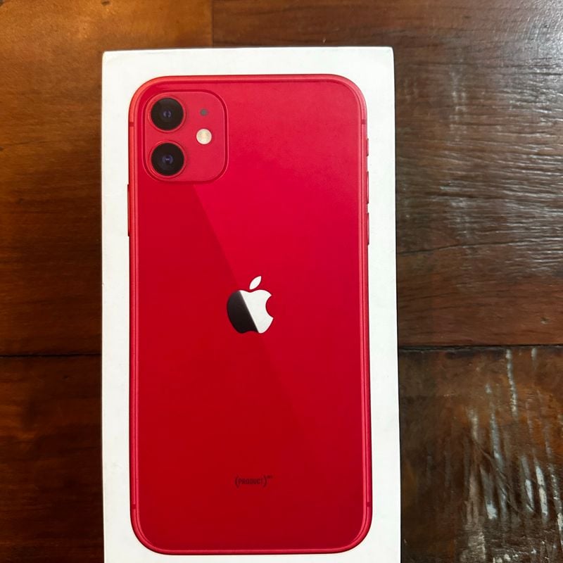 Caixa Iphone 11 Vermelho - 64gb | Apple Usado 124550588 | enjoei