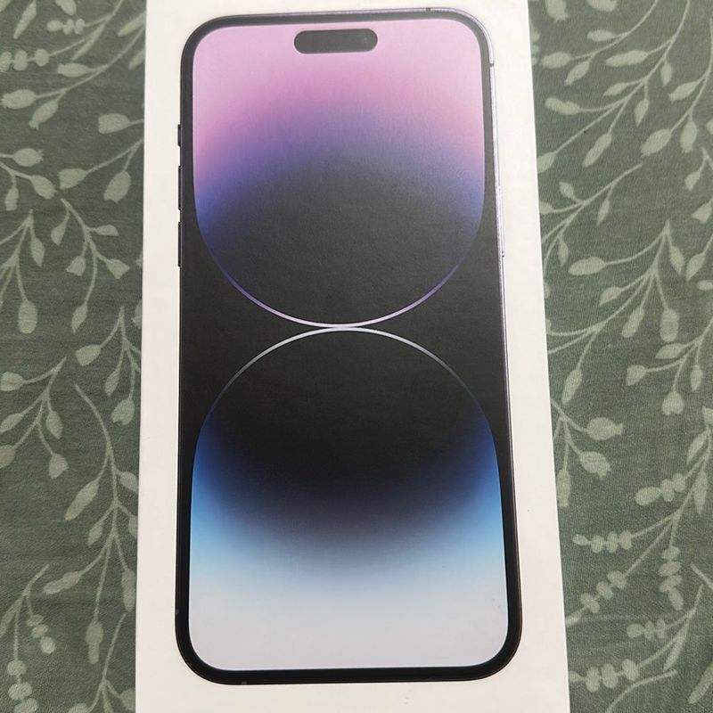 Caixa Iphone 14 Pro Max Deep Purple 128gb | Iphone Iphone Caixa Iphone 14 Pro Max Deep Purple 128gb | Iphone Iphone