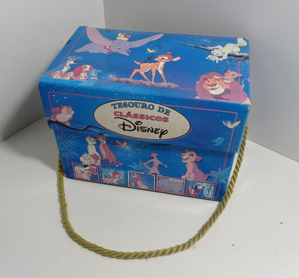 Caixa Tesouro De Clássicos Disney Brincar 1997 Produto Vintage E