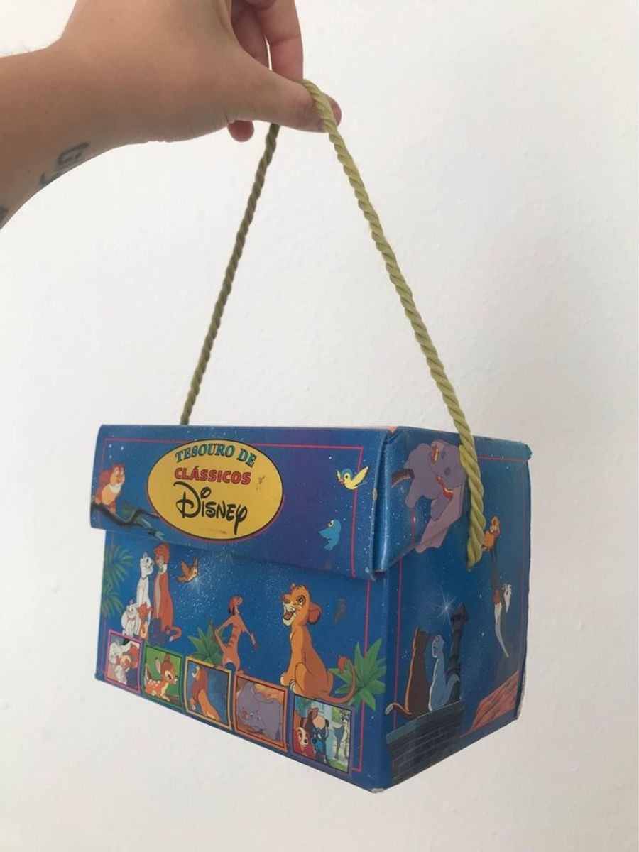 Caixa Tesouro De Clássicos Disney Produto Vintage E Retro Brimar