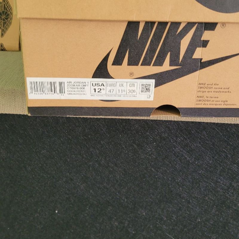 Caixa Vazia Nike Air Jordan 1 Original Seminova | Nike Usado