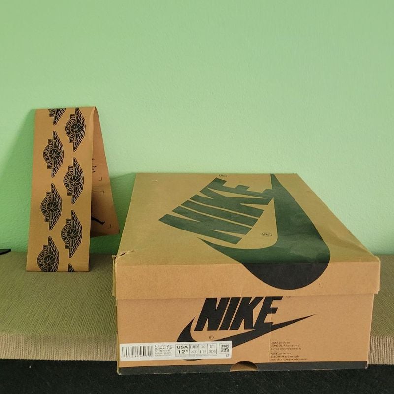 Caixa Vazia Nike Air Jordan 1 Original Seminova | Nike Usado