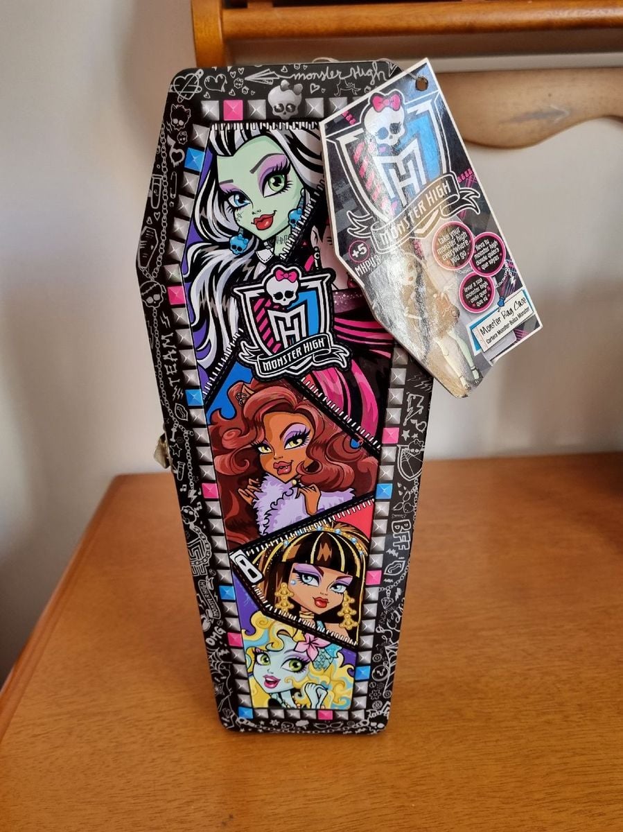 Caixão Monster High Raro | Produto Vintage e Retro Mattel Nunca Usado ...