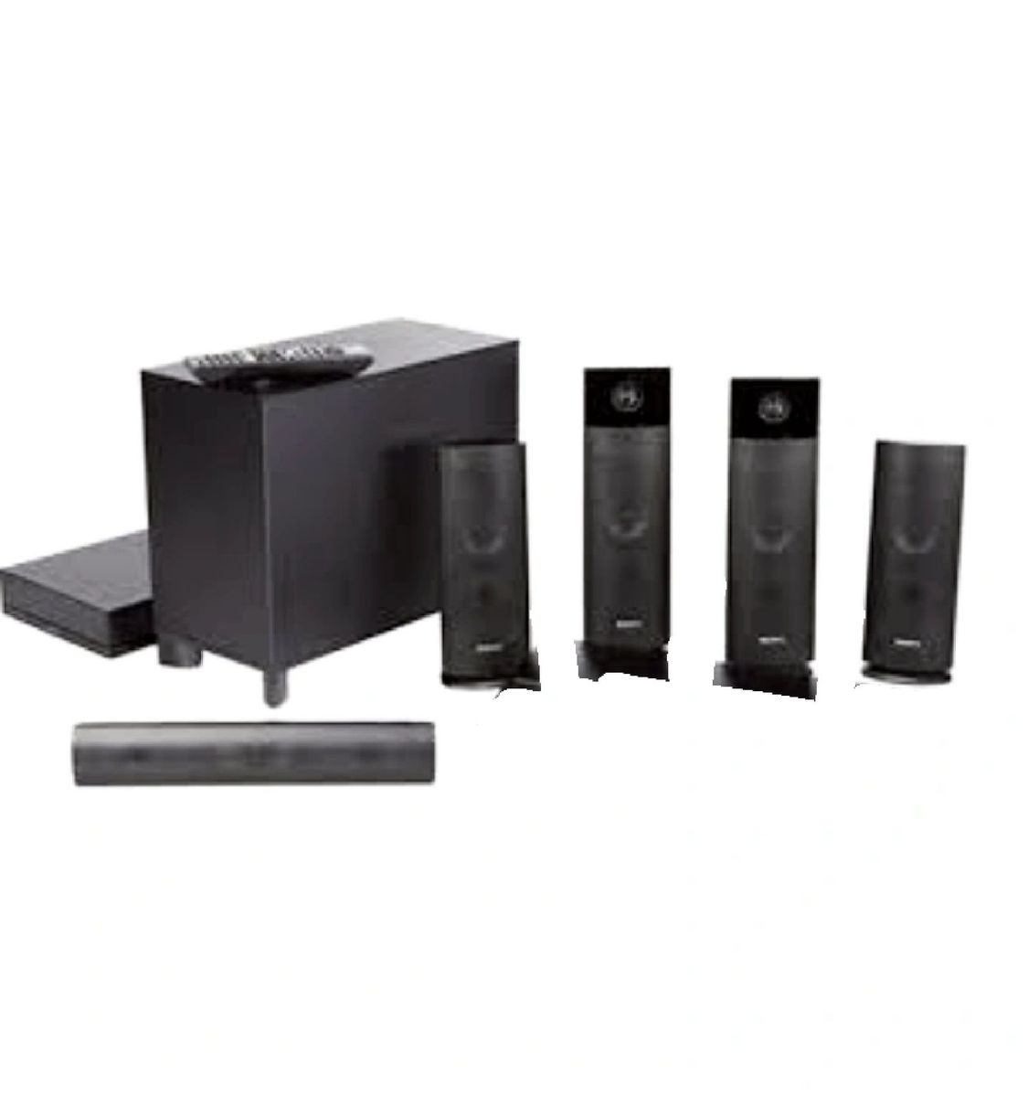 Caixas, Subwoofer e Amplificador do Home Theater Sony Bdvn790w Item Info & Eletro Sony Nunca