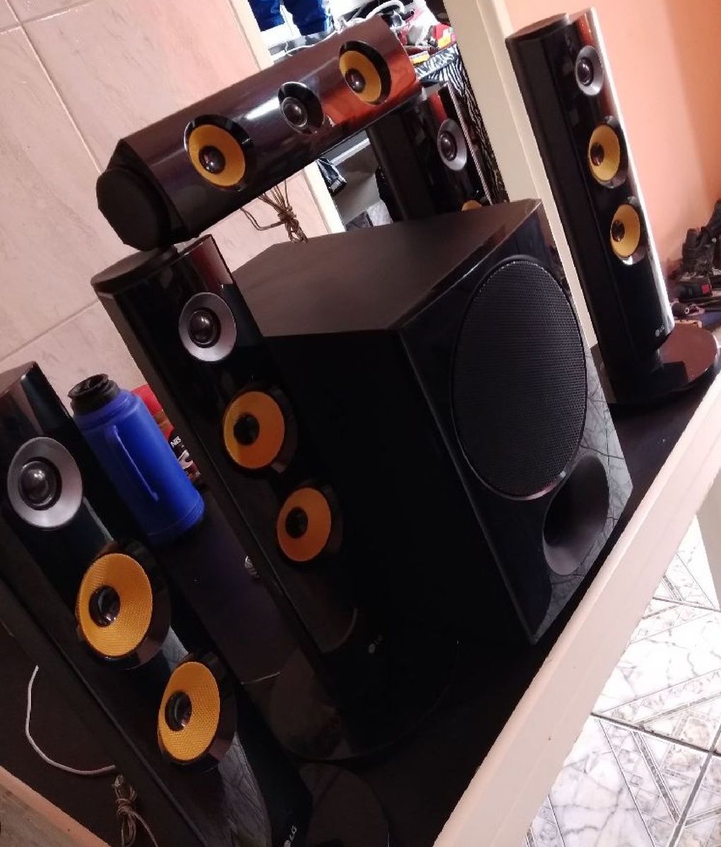 Caixas Top de Linha para Home Theater Lg Eletrodoméstico Lg Usado