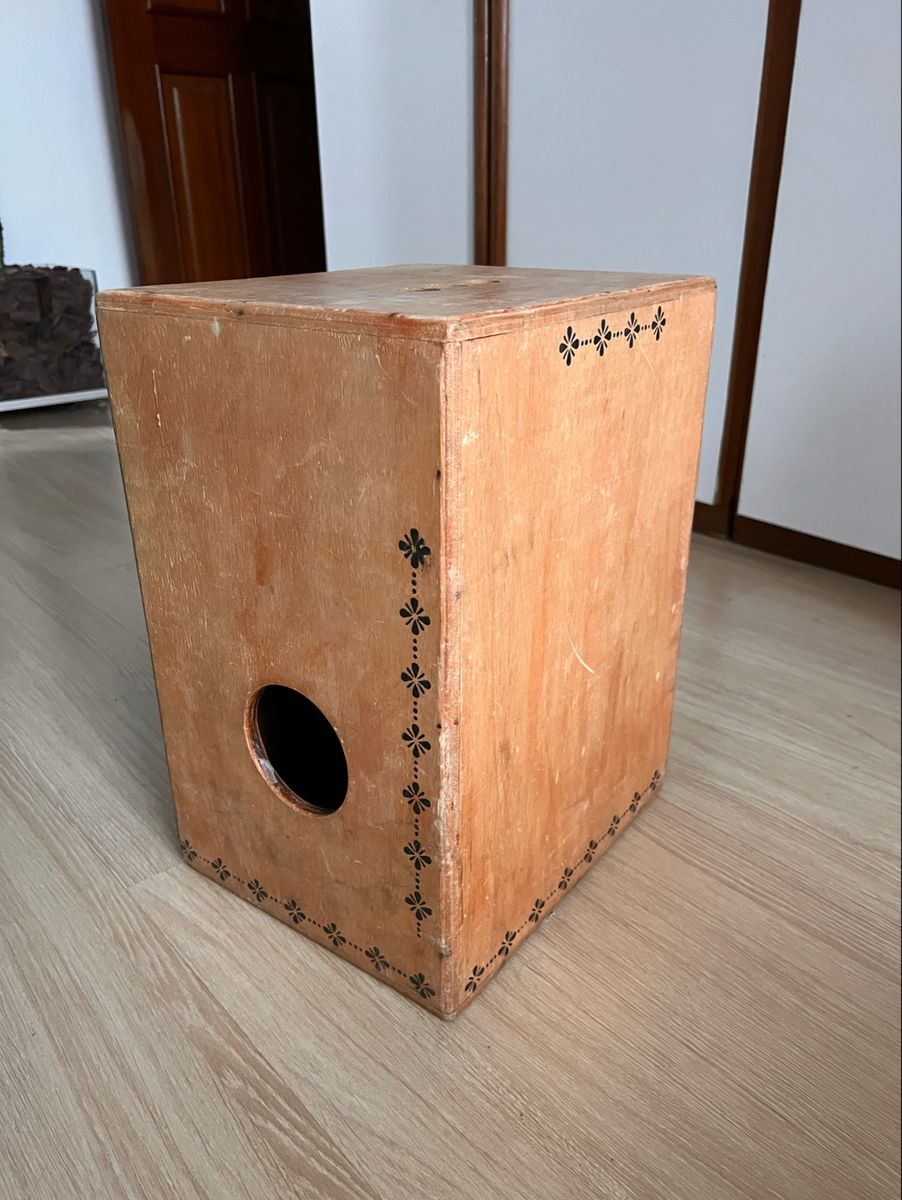 Cajón Acústico Instrumento Item de Música Usado 80342019 enjoei