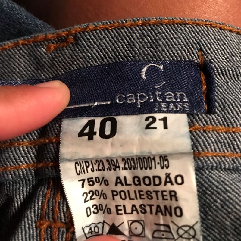Calc Flare Jeans, Calça Feminina Capitan-Jeans Usado 74121234