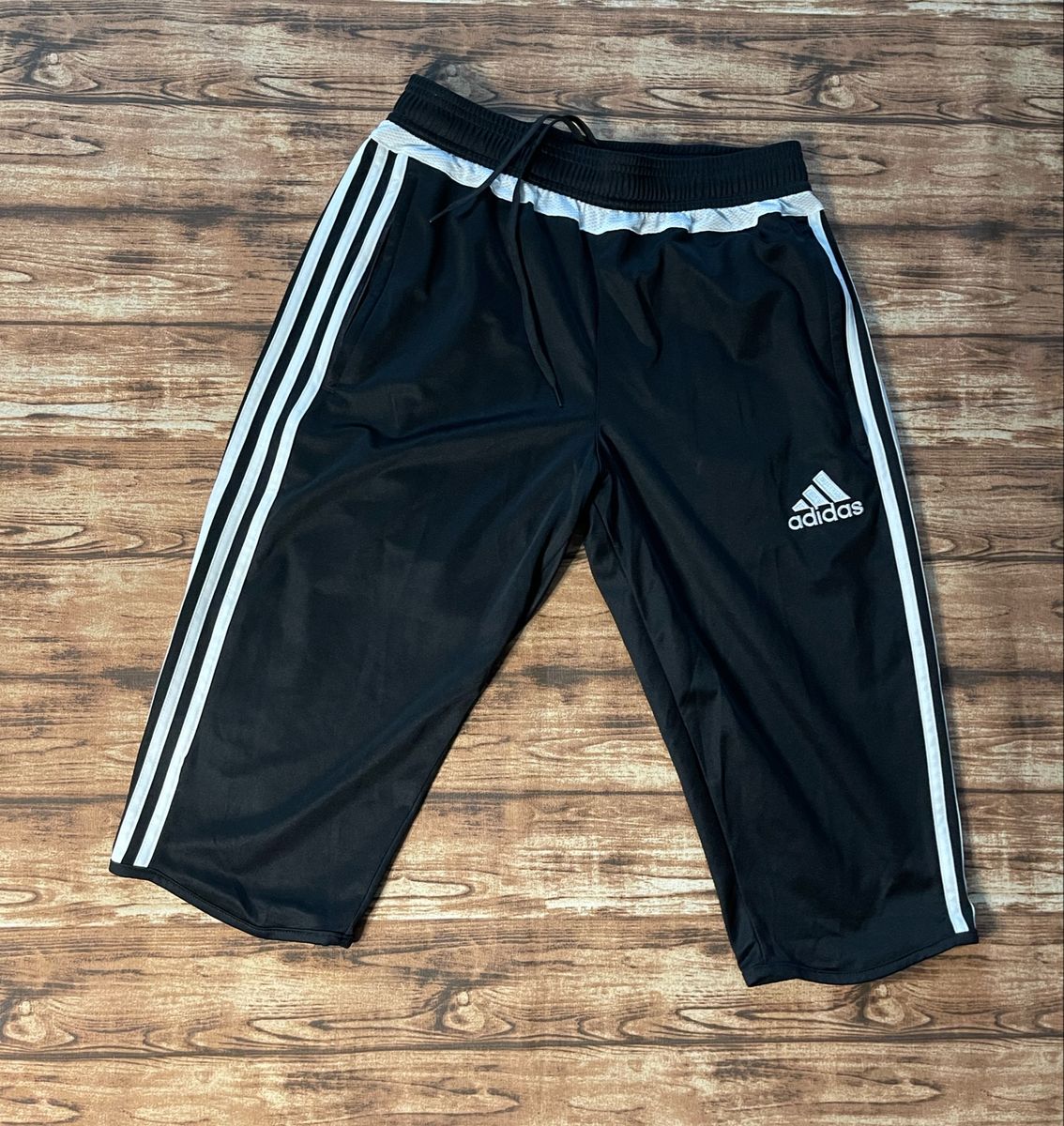 Calça Adidas 3/4 Academy - Preto | Calça Masculina Adidas Calça Adidas 3/4 Academy - Preto | Calça Masculina Adidas