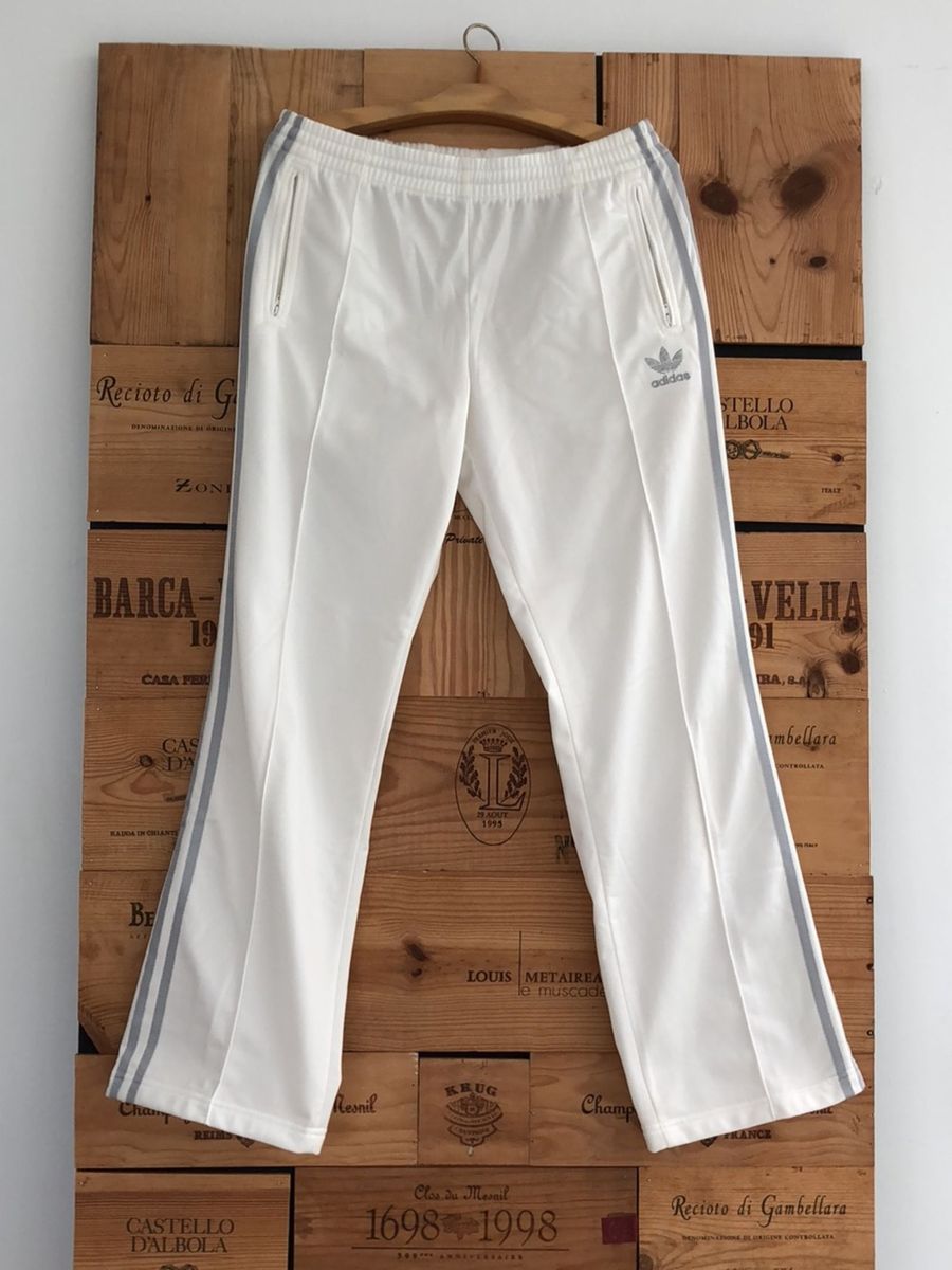 calça branca adidas