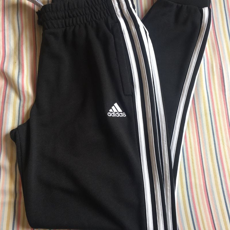 Calça adidas 2024 feminina listrada