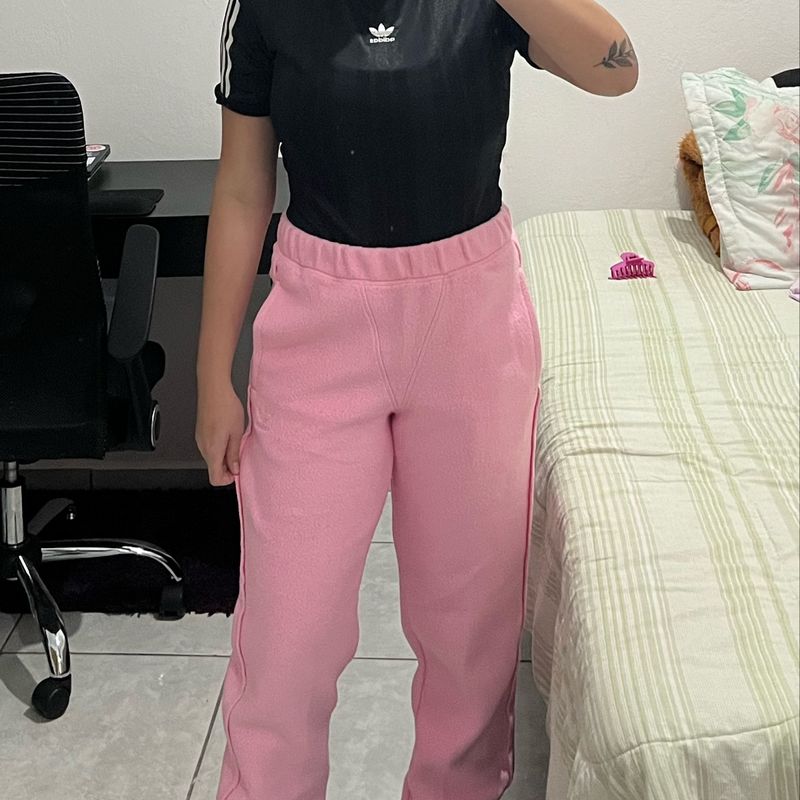 Calça moletom store adidas feminina rosa