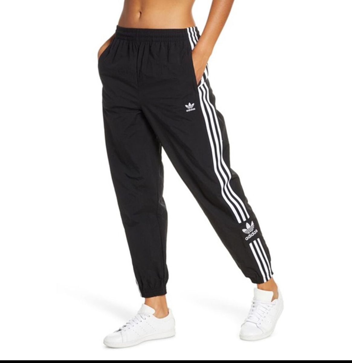 calça adidas preta feminina