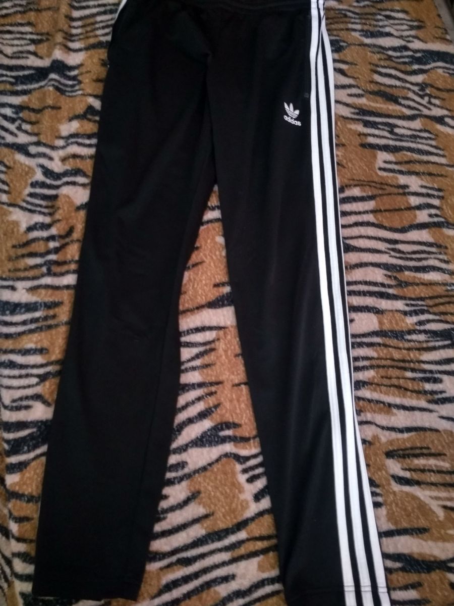 calça adidas originals open hem tp preta
