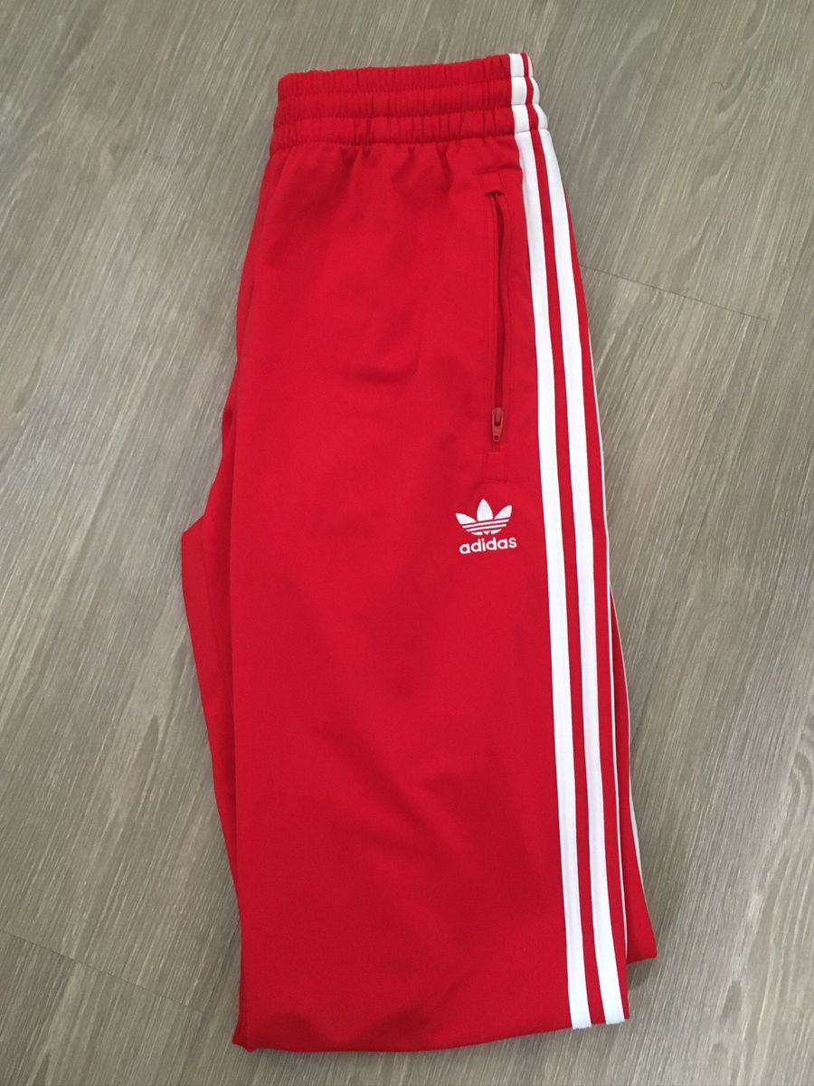 calça adidas originals vermelha