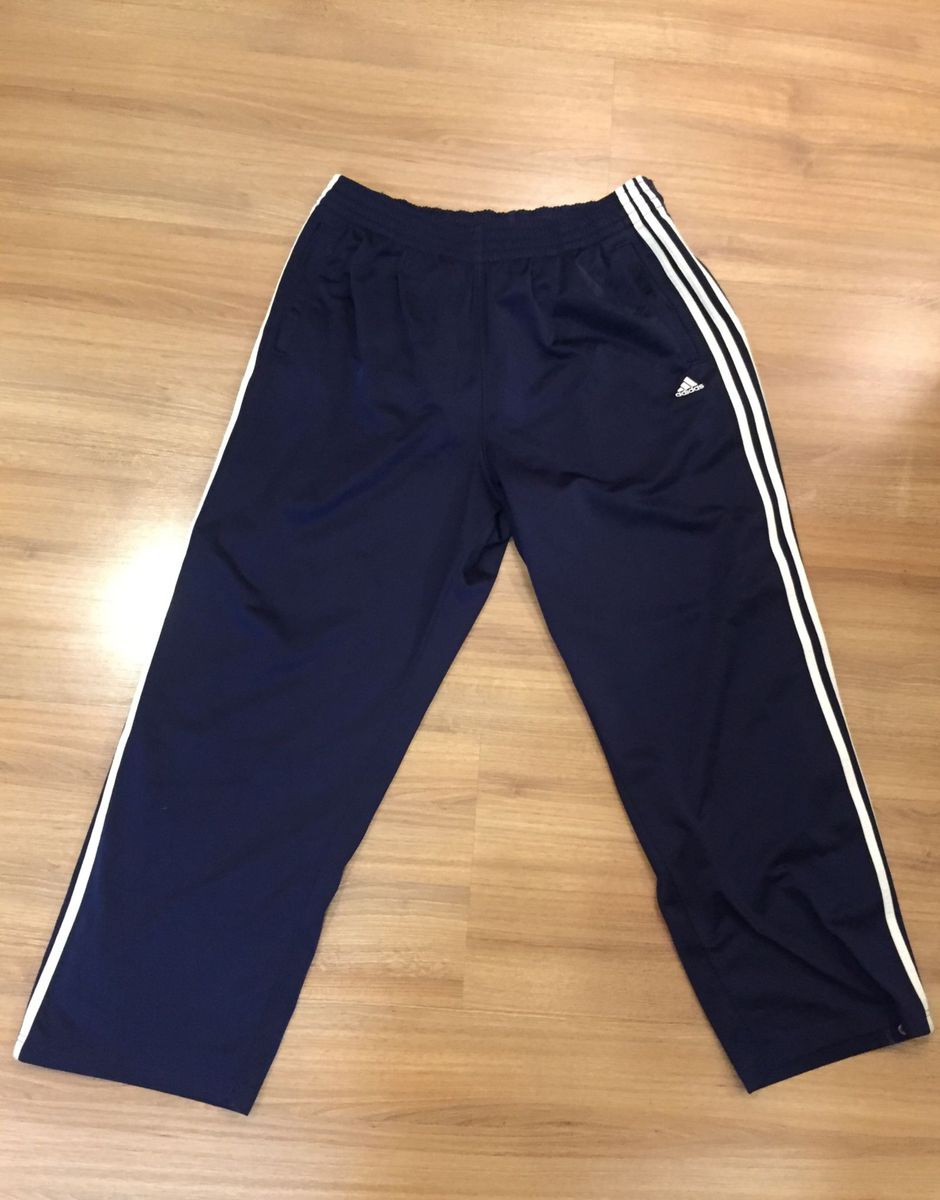 calça adidas azul masculina