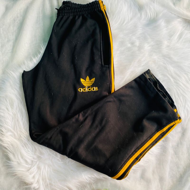 Calca adidas hot sale amarela