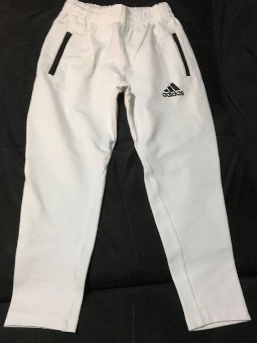 calça da adidas branca