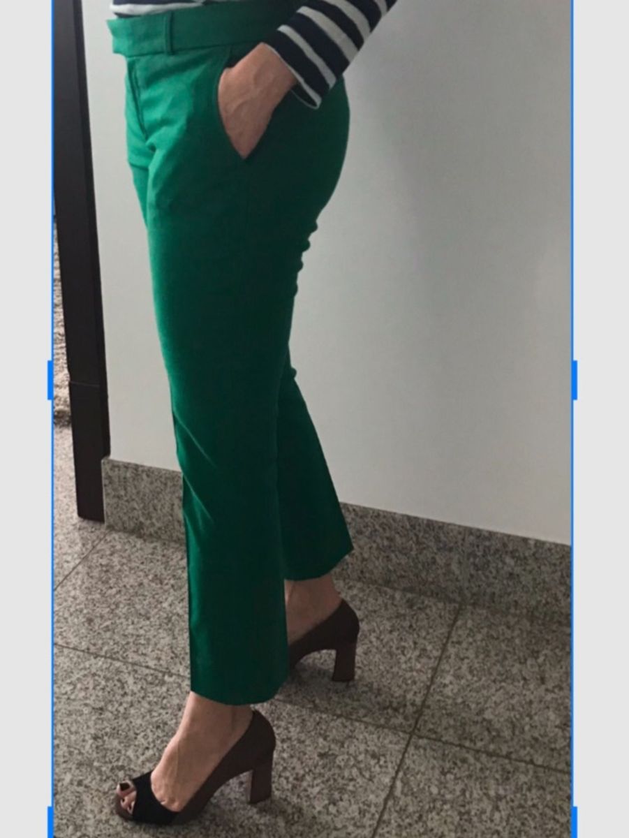 calça alfaiataria feminina curta