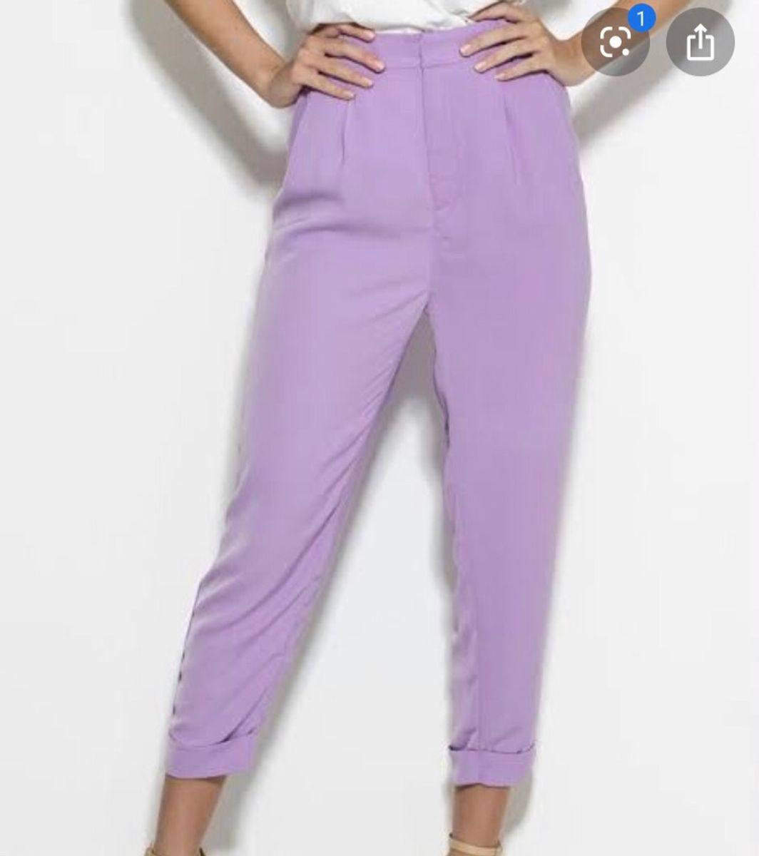 calça colcci alfaiataria