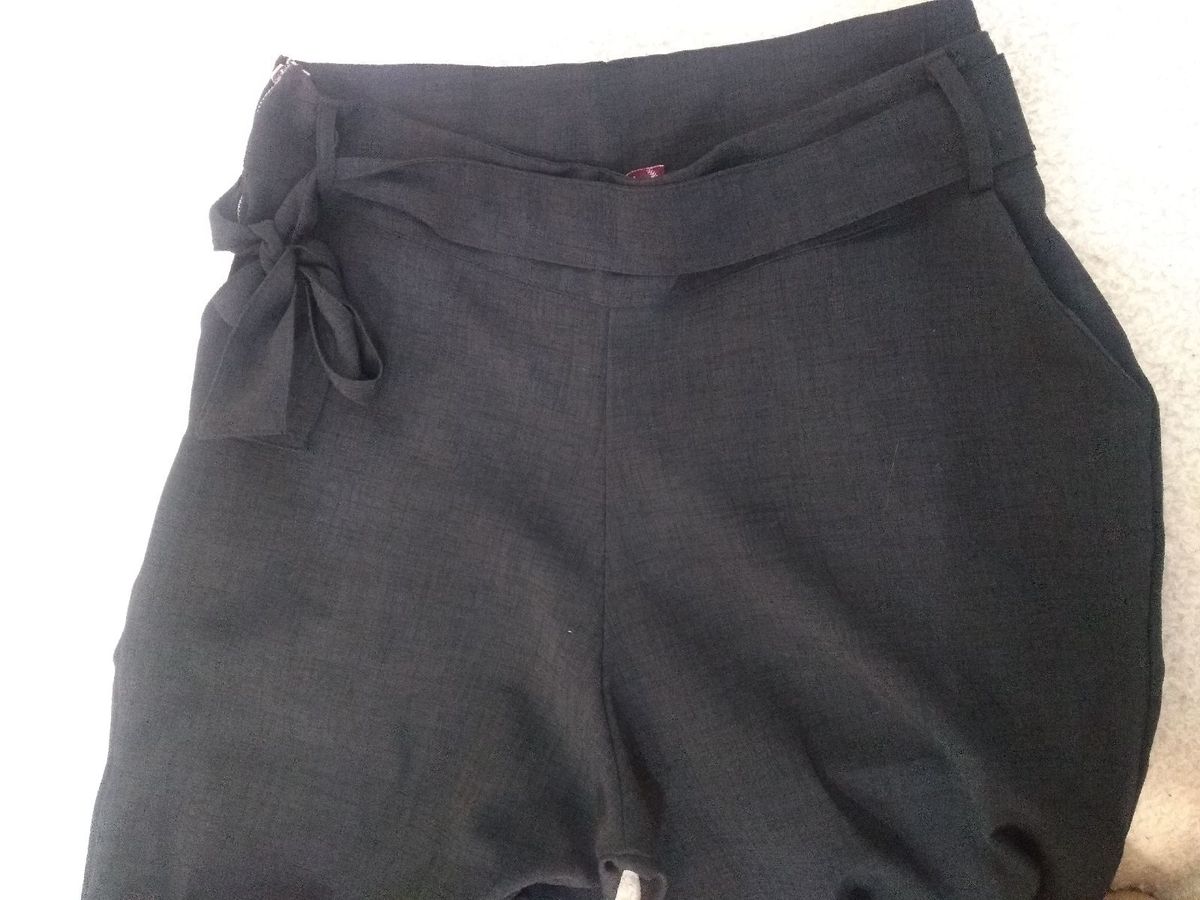 calça alfaiataria plus size feminina