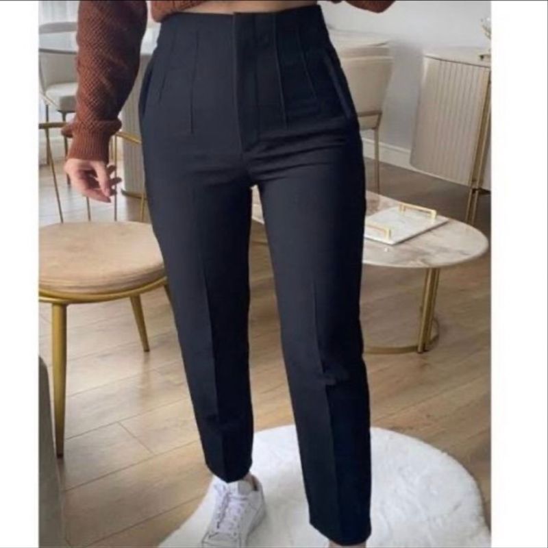 Calça Alfaiataria Zara, Calça Feminina Zara Usado 85707068