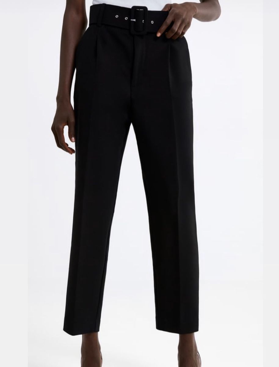 calça alfaiataria feminina zara
