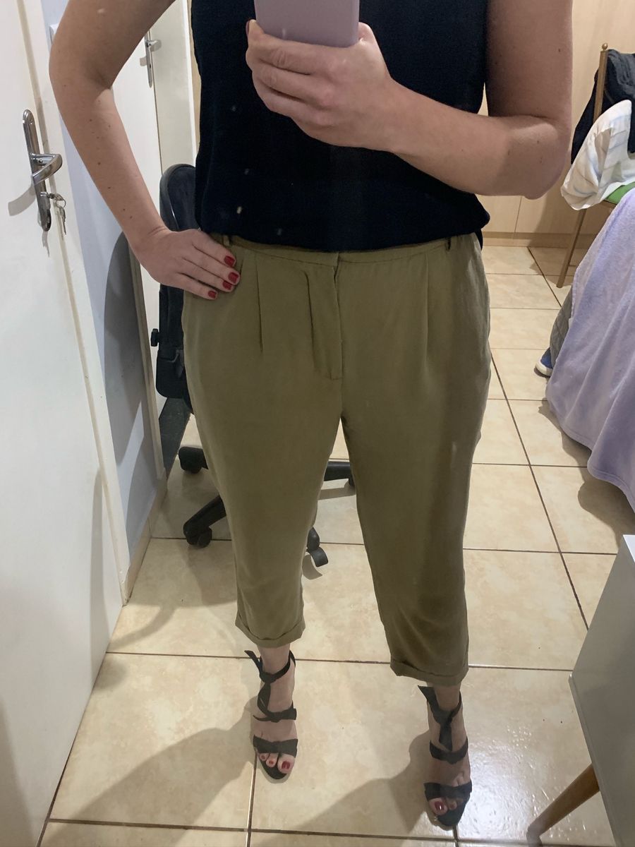 calça alfaiataria feminina zara