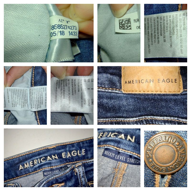Calça American Eagle Jeans Feminina Super Hi Rise Legging Número 40, Calça  Feminina American Eagle Usado 94315412