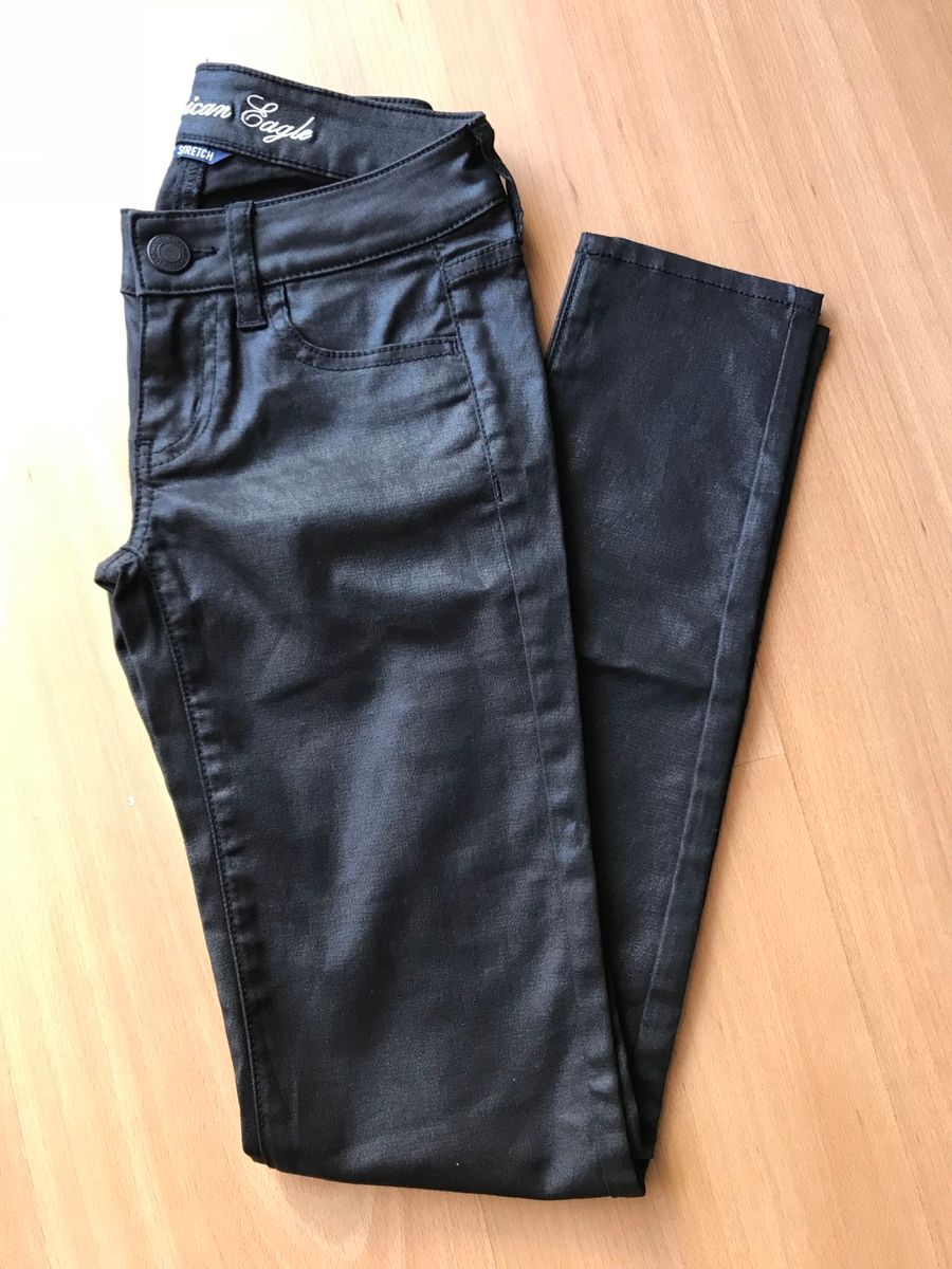 calça preta strech feminina