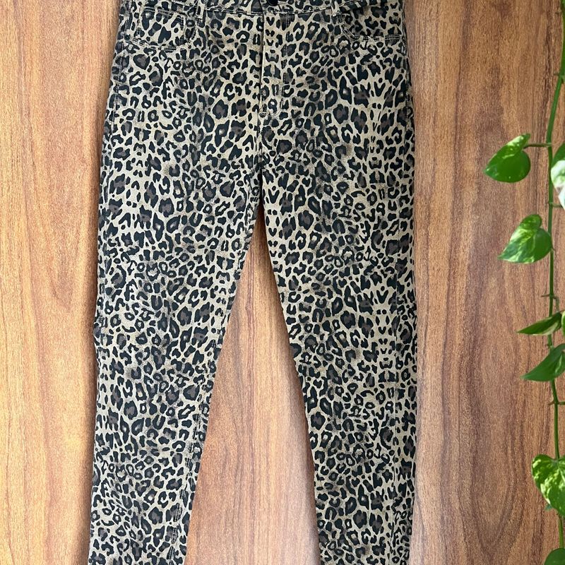 Calça animal print store renner