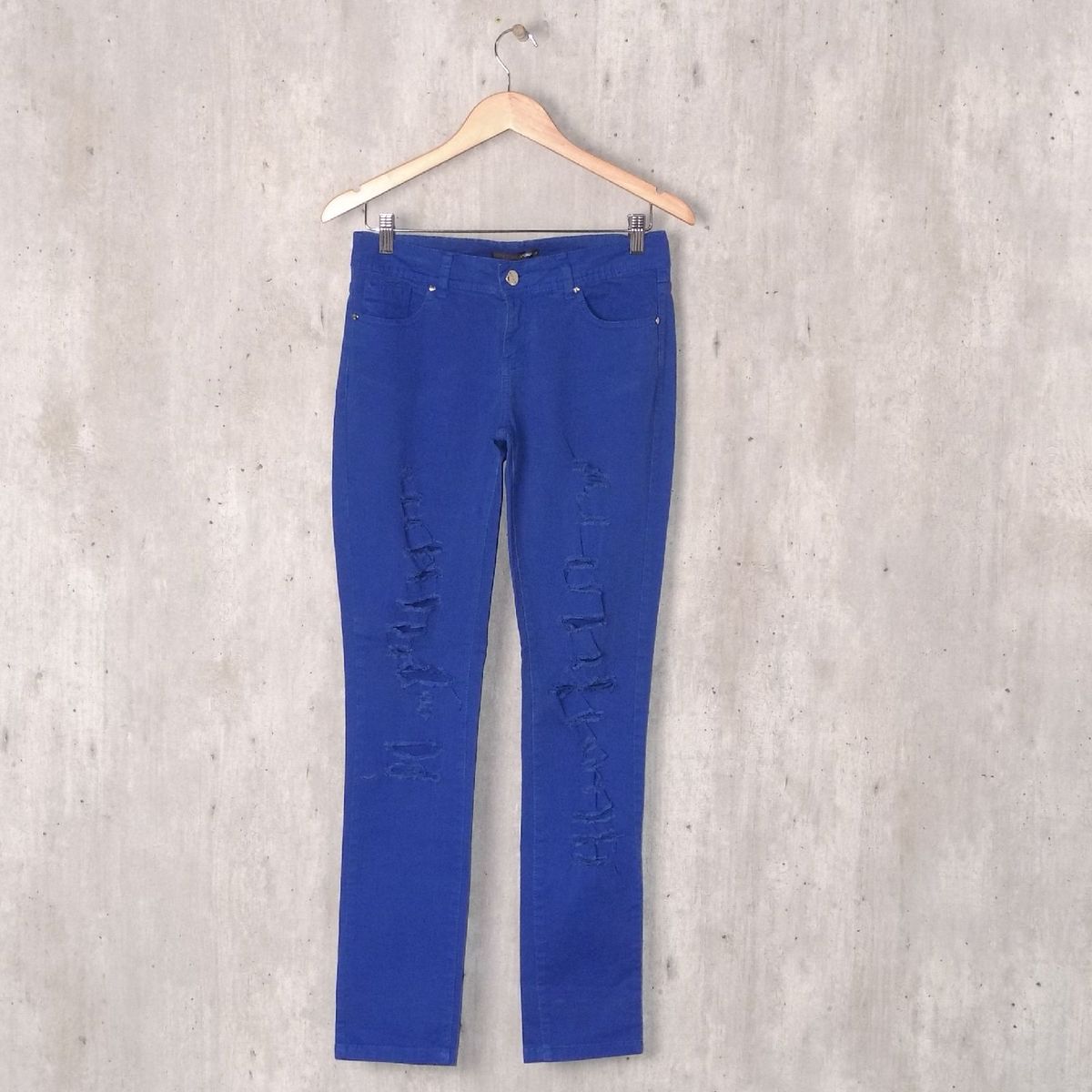 calça feminina azul royal