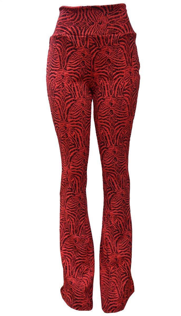 calça bailarina vermelha